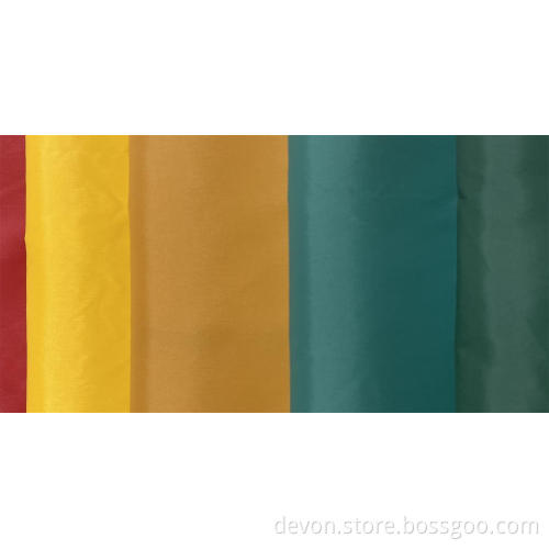 20D fashion colorful waterproof nylon taffeta fabric